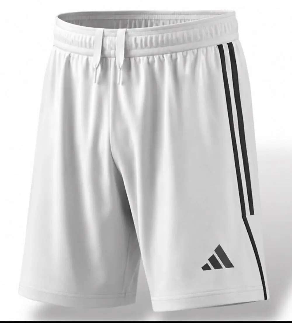 Adidas Trio 23 League Shorts White And Black Men’s Size Large